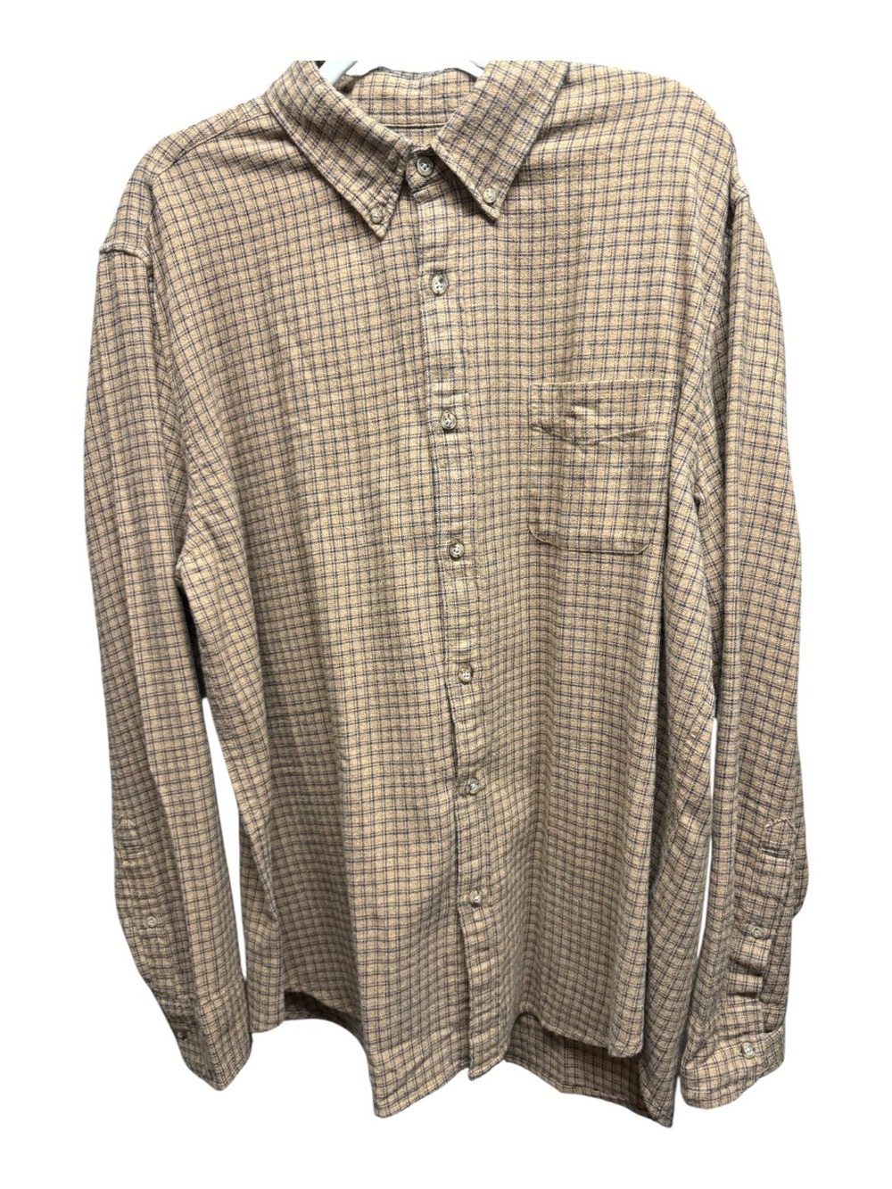 NWT Men’s J.Crew Plaid Cotton Flannel Button-Down Shirt XL GORPCORE FALL FASHION